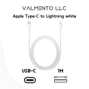 Apple MK0X2ZM/A Type-C auf Lightning Kabel 1m – Weiß